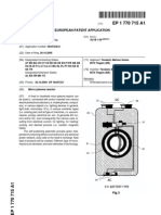 Keshe Foundation Micro Plasma Energy Reactor, European Patent Filing, Patent Application Number 05447236.0