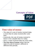 Concepts of Value and Return