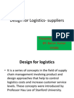 Design For Logistics