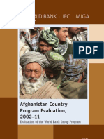 Evaluation of The World Bank Group Program in Afghanistan