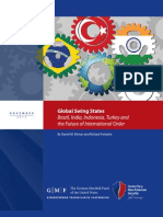 Global Swing States: Brazil, India, Indonesia, Turkey, and The Future of International Order