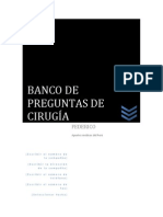 Banco de Preguntas de Cirugía