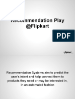 Flipkart Recommendation