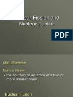 Nuclear Fission Vs Nuclear Fusion