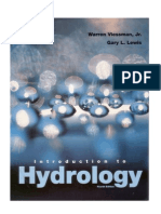 Introduction To Hydrology