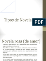 Tipos de Novela