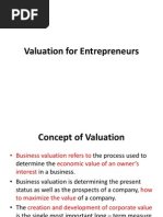 Valuation