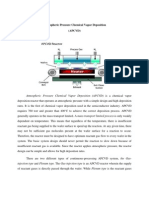 Atmospheric Pressure Chemical Deposition