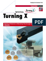 Turning X: TAC Toolholders For Super High Feed Turning