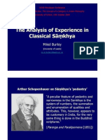 Mikel Burley - The Analysis of Experience in Classical Samkhya