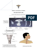 Tracheostomy Care: Medical and Surgical Nursing