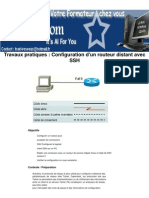 Configuration de SSH Sur Un Routeur Cisco