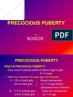 Precocious Puberty