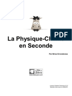 La Physique Chimie en Seconde