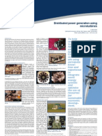 Distributed Power Generation Using Microturbines