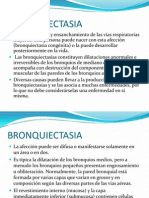 Bronquiectasia. Francis Padron