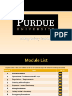 X-Ray Safety Training