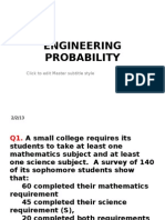 Probability and Statistics