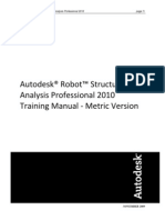 Autodesk Robot Structural Analysis Professional 2010 - Training Manual (Metric Version)