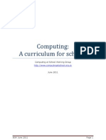 Computing A Curriculum For Schools