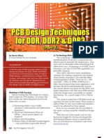 PCB Design Techniques For DDR, DDR2 & DDR3: (Part 1)