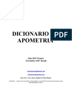 Dicionario de Apometria