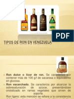 Tipos de Ron en Venezuela