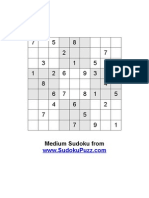 Medium Sudoku