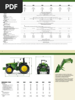 Espcificacion de Tractor 6030