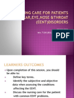 Nursing Care For Patients With Ear, Eye, Nose &throat2