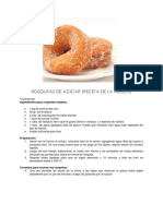 Recetas de Rosquitas de La Abuela - Pan Integral y Galletas