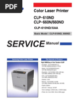 Samsung CLP-610-660 Service Manual