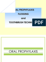 Oral Prophylaxis, Toothbrushing, Flossing 2