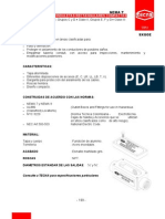 Ficha Tecnica de Conduletas