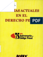 Teorias Actuales en El Derecho Penal - Ouvi A Guillermo y Otros