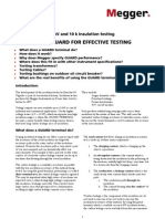 Be On Guard For Effective Testing: 5 KV and 10 K Insulation Testing