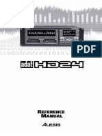 Alesis HD24 & HD24XR - Reference Manual PDF