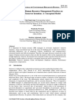 P6 - The Impact of Human Resource Management Practices On Employees' Turnover Intention