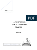 Guitar and Violin Acoustics