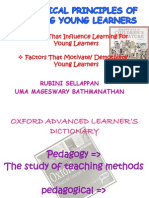 Pedagogical Principles of Teaching Young Learners