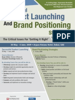 Product Launching and Brand Positioning Strategies