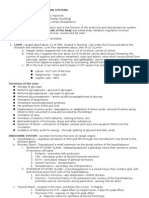 The Metabolic and Endocrine Systems Notes