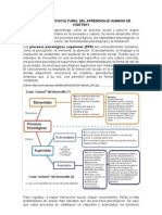 La Teoría Sociocultural Del Aprendizaje Humano de Vigotsky