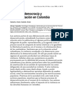 Violencia, Democracia y Democratización en Colombia - Álvaro Camacho y Álvaro Guzmán