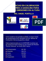 Calibracion de Motores A Gasolina