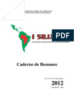 Caderno de Resumos Siliafro 2012