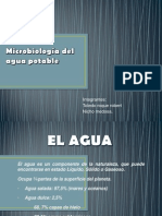 Microbiología Del Agua Potable