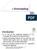 12 Operator Overloading