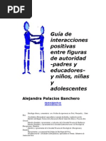 Guia de Interacciones Entre Figura de Autoridad y Adolescentes