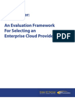 NTT Cloud Evaluation Framework